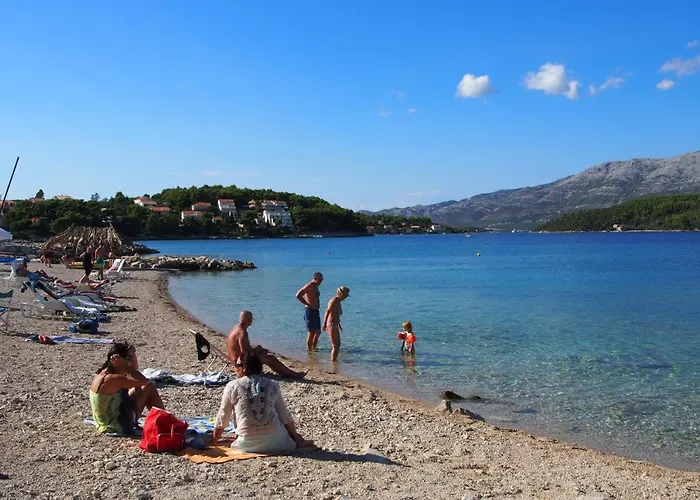 With Parking Space Lumbarda, Korcula - 4473 Apartmán Lumbarda